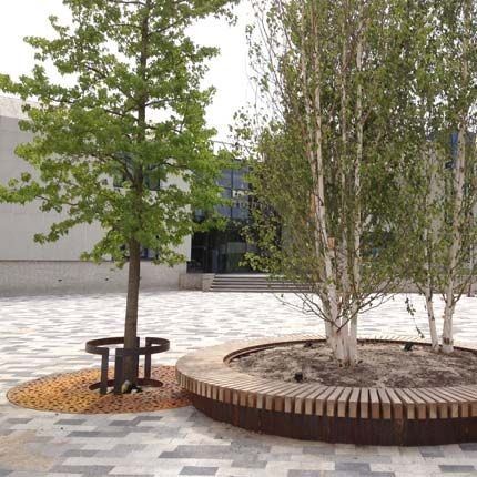 Outdoor Corten Steel Flower Planter Pot