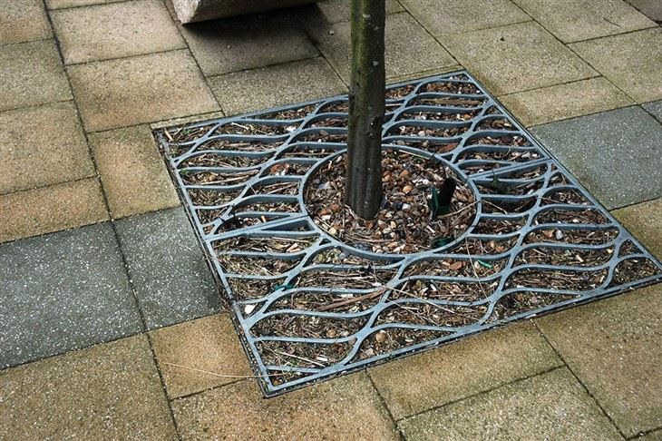 Outdoor Corten Steel Tree Grate
