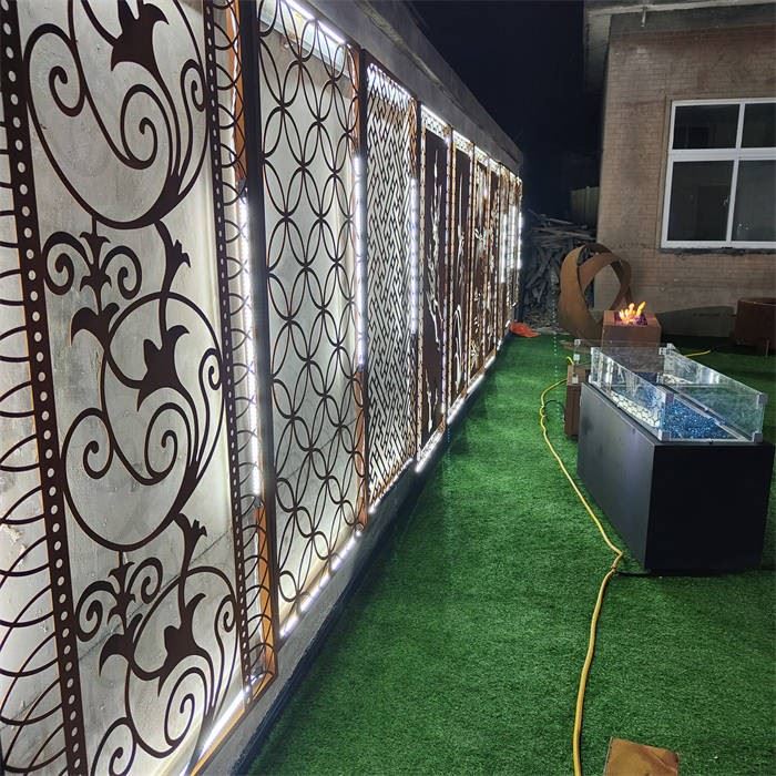 Garden Decorative Screen Corten Steel Panel