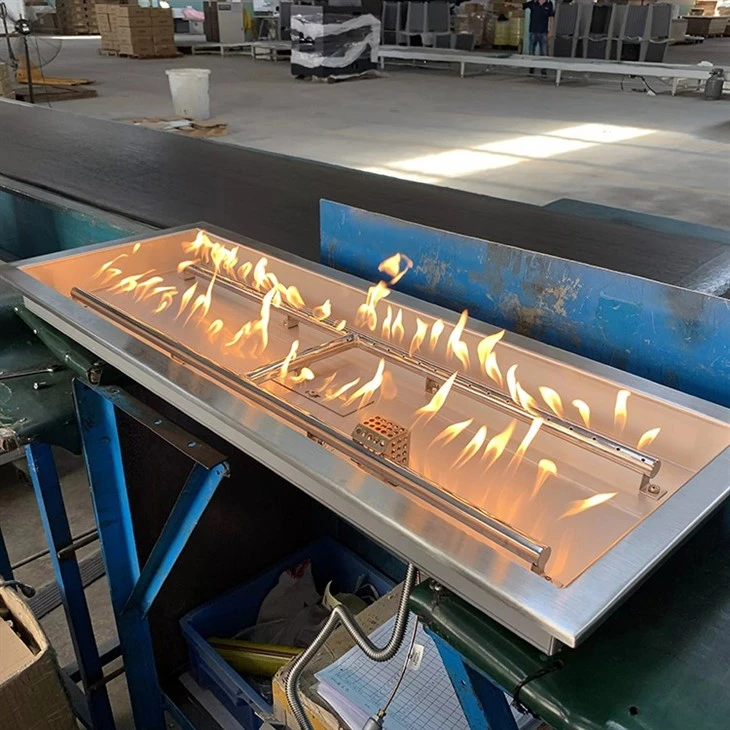 Gas Burner Fire Pit Pan factory