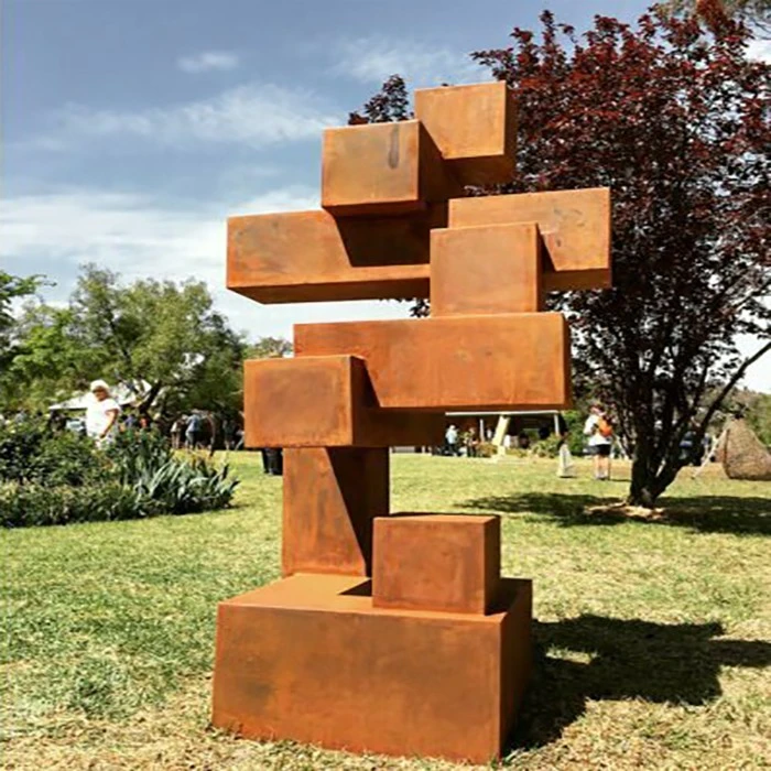Modern Art Industrial Metal Sculpture